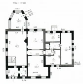 Коттедж  318,3 кв. м с участком 1 200 кв. м в дер. Аро